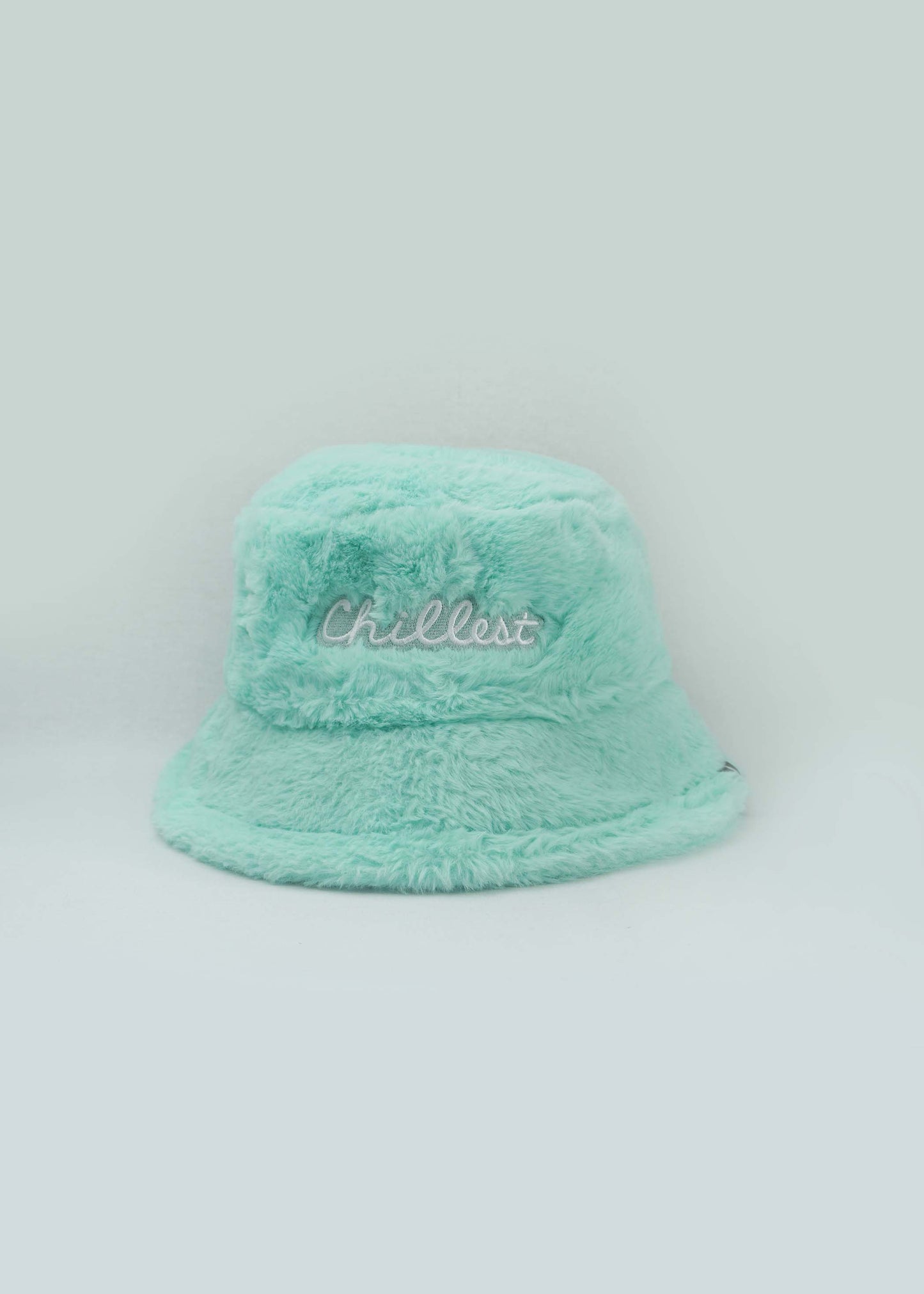 Chillest Faux Fur Bucket Hat Teal