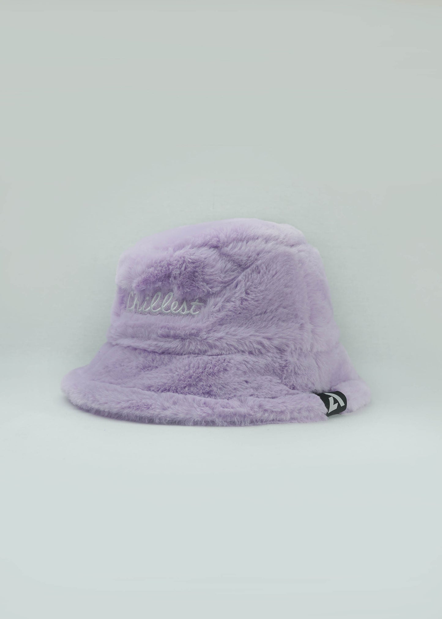 Chillest Faux Fur Bucket Hat Lilac