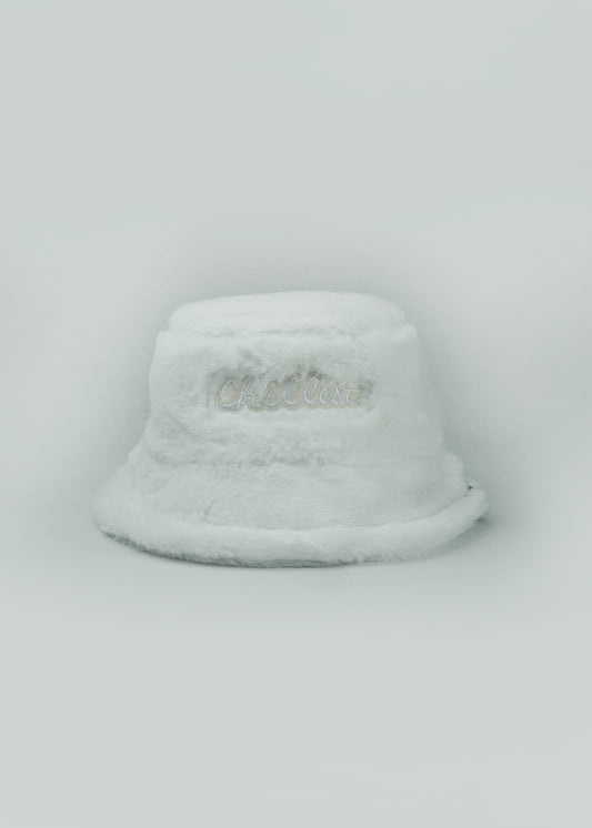 Chillest Faux Fur Bucket Hat Snow