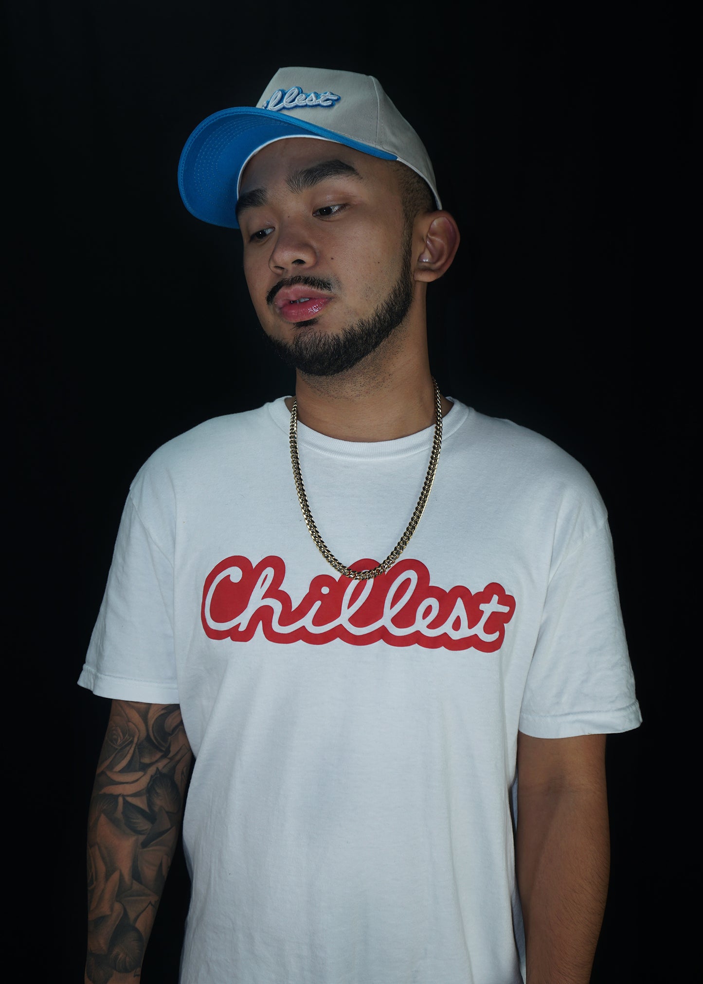 Chillest Puff Tee White/Red