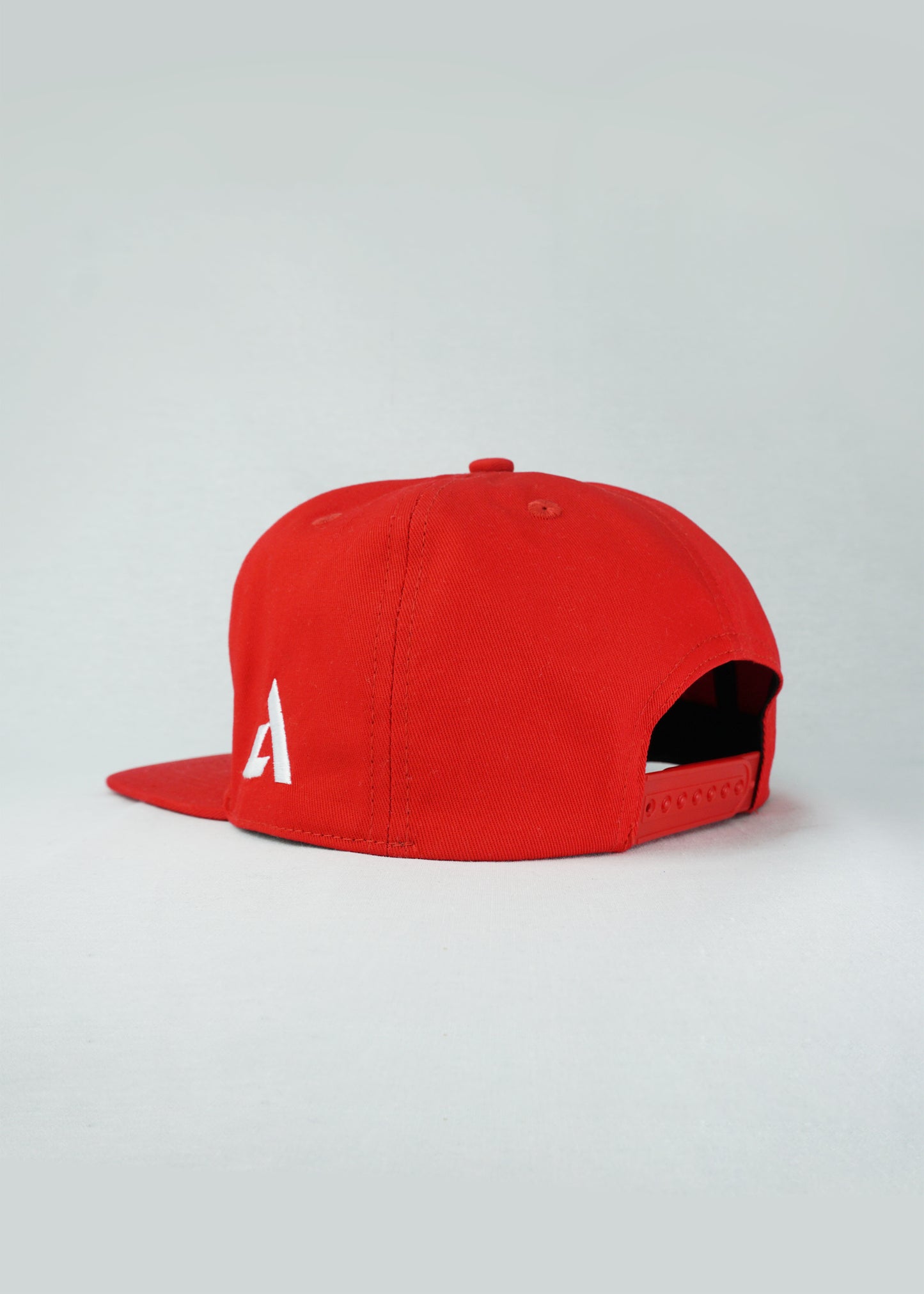 Chillest 3D Embroidered Flat Bill Snap Back Hat Cherry Red