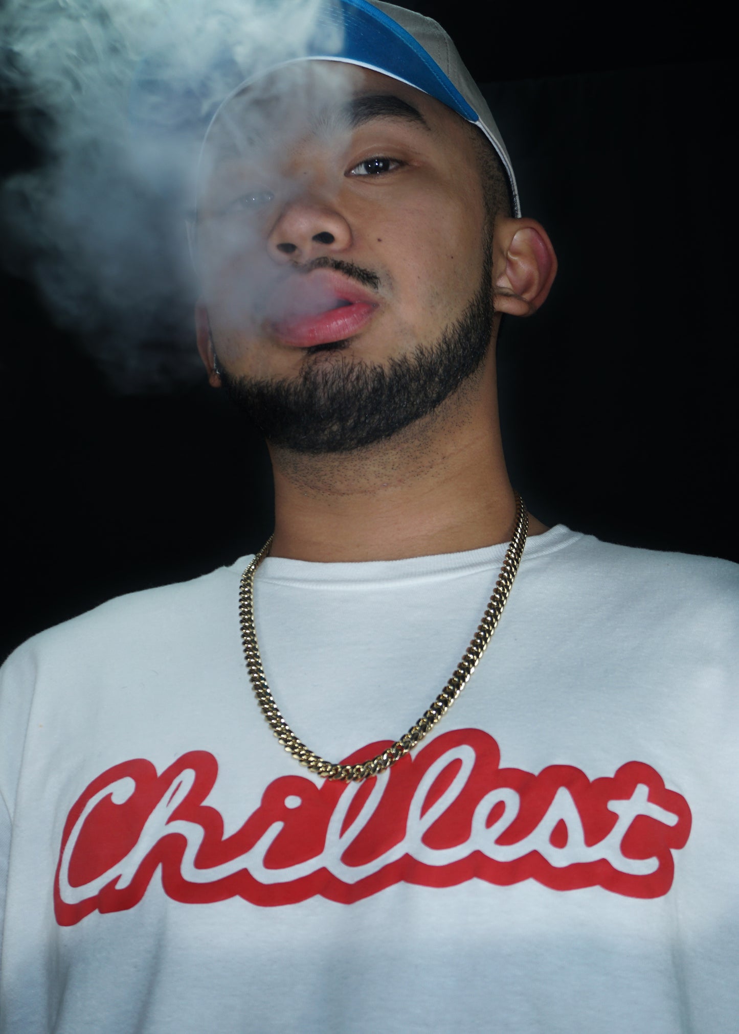 Chillest Puff Tee White/Red