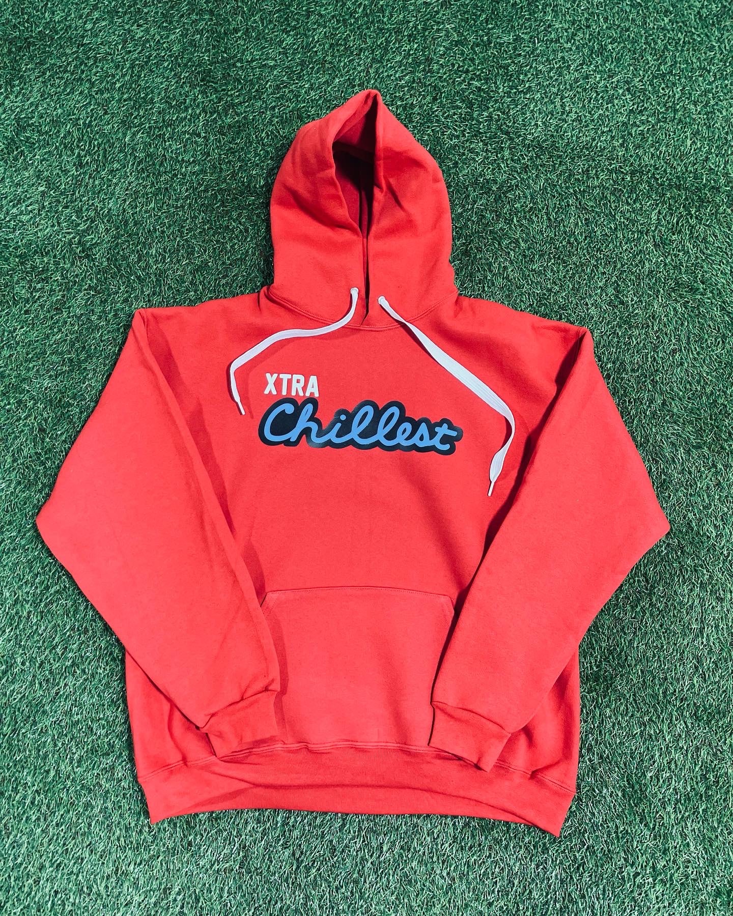 Chillest Hoodie Red / Blue